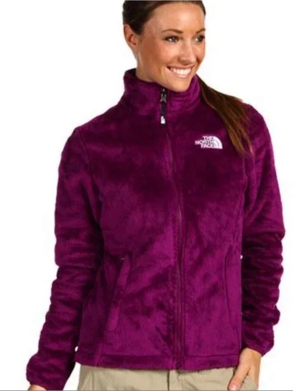 The North Face Women’s Purple Fleece Jacket